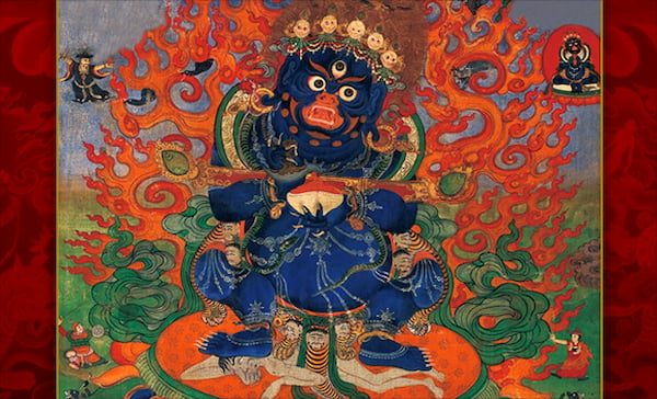 護法雲集薈供除障法會大黑天